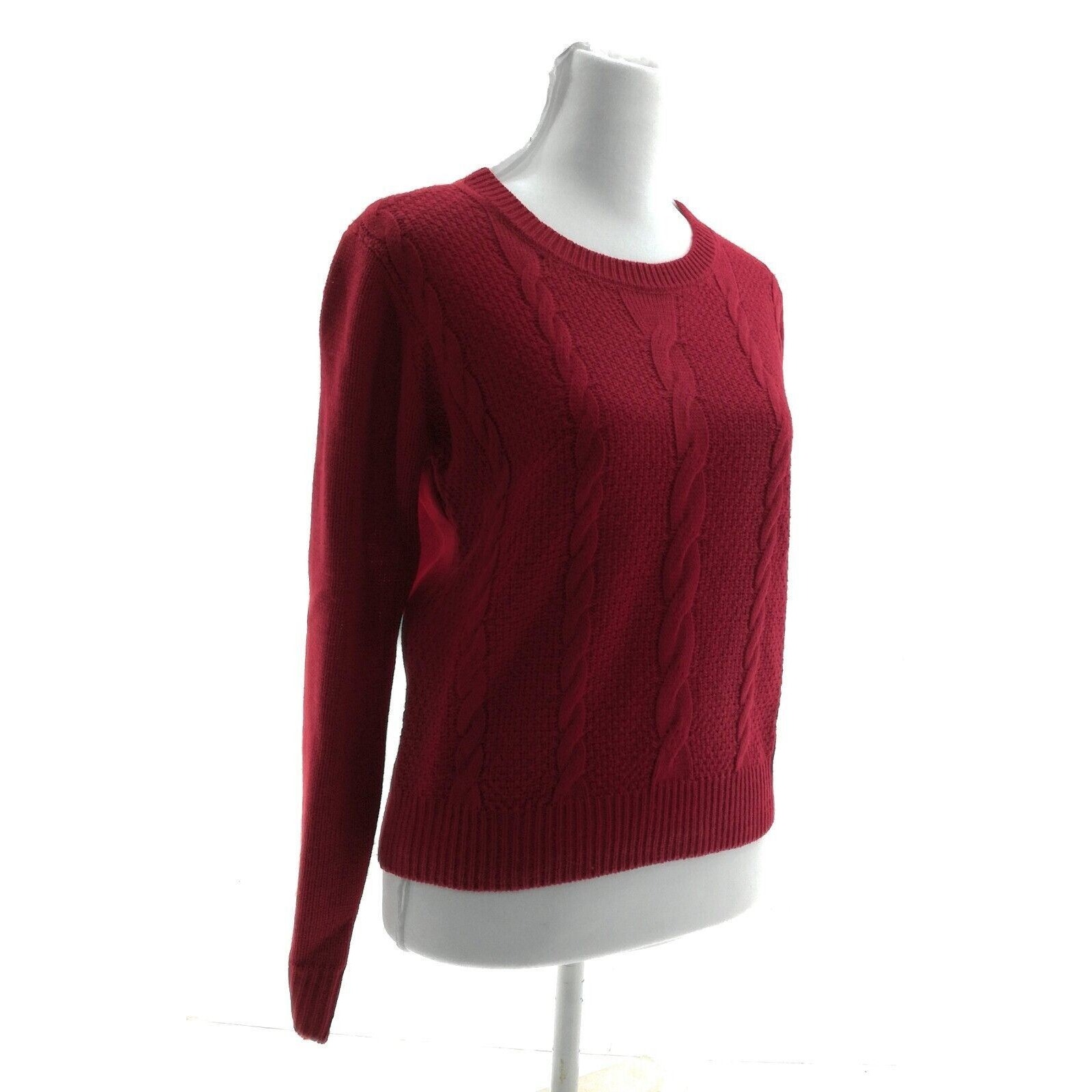 Love By Design Red Pullover Long Sleeve Sweater - Women's Size Xl - Cozy Warm
